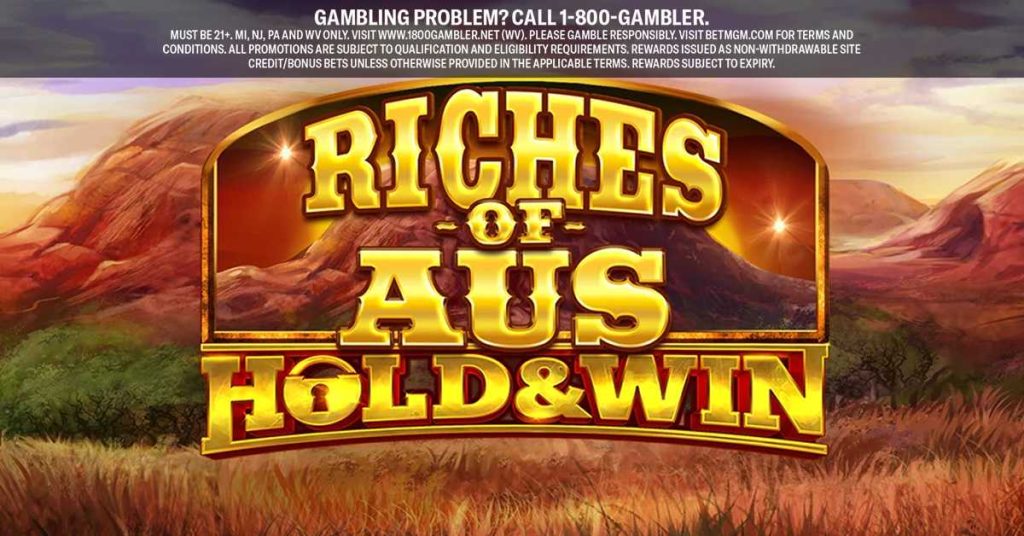 BetMGMCasino Social Jun78 Riches of Aus Hold and Win min